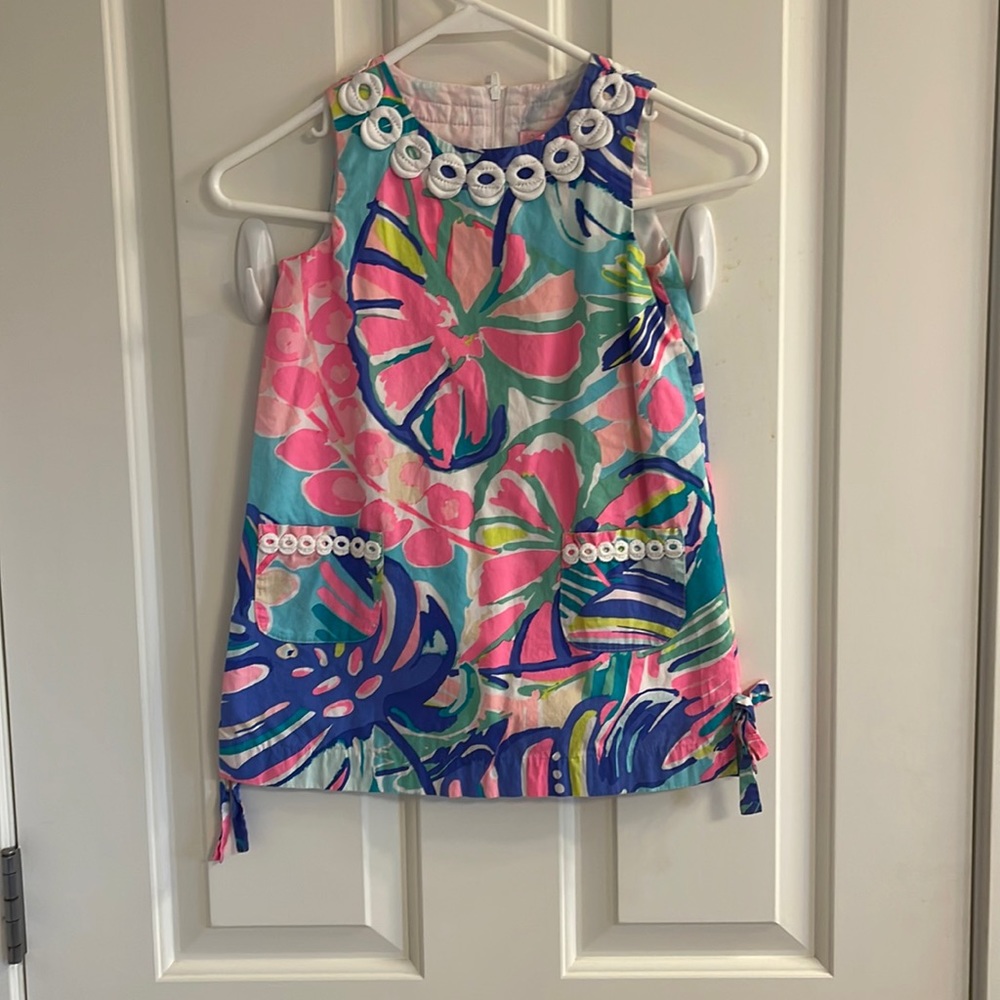 Lilly Pulitzer little girls size 5 shift dress